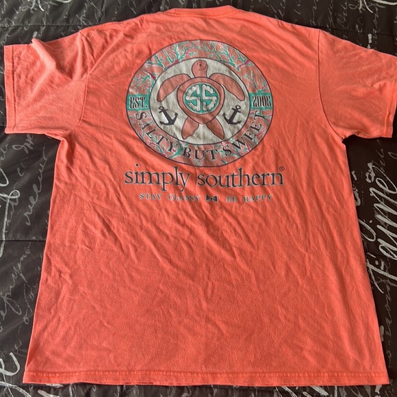 Pink Simply Southern T-shirt L - Picture 4 of 4
